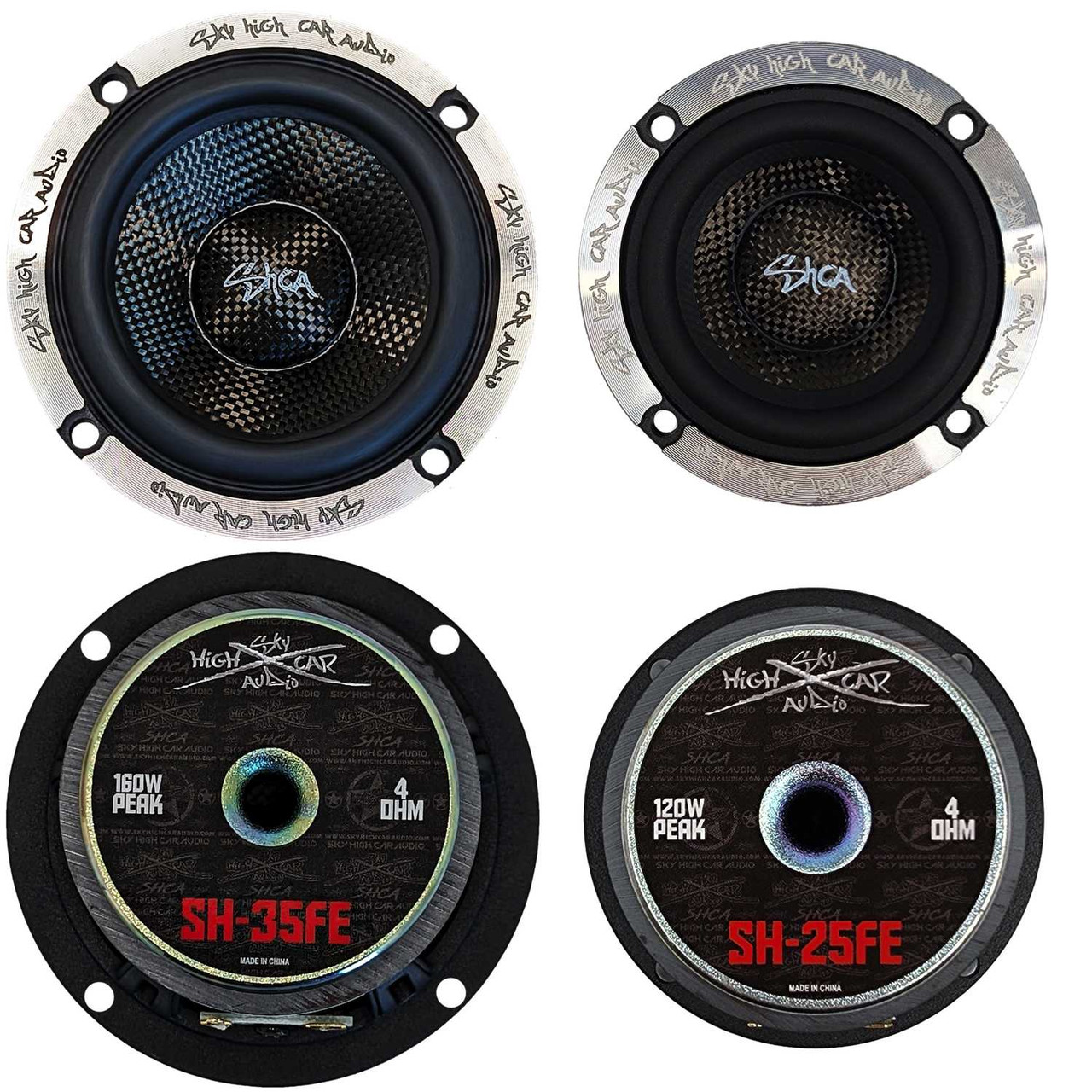 Sky High Car Audio Build-Your-Own Premium Ferrite Component Set