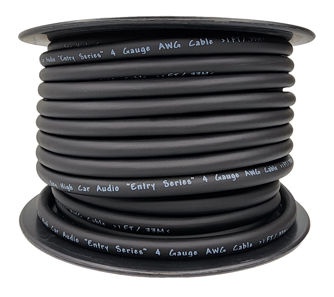 Sky High Car Audio 4 Gauge Blue Power/Ground Wire – 50 Feet