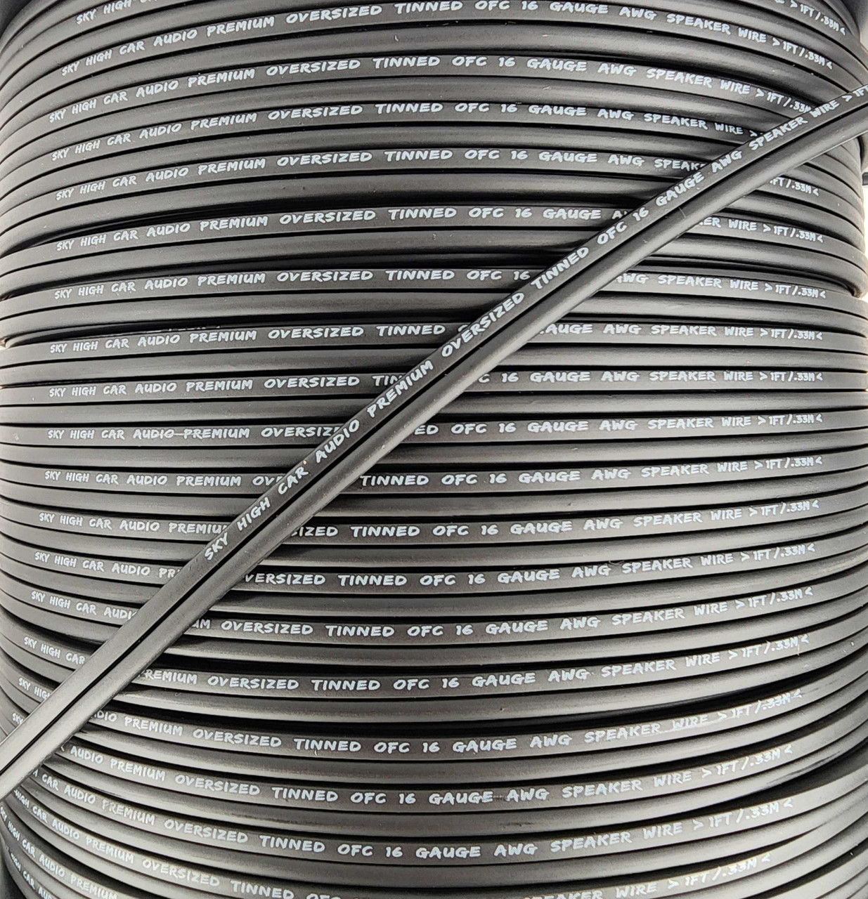 Sky High Car Audio Tinned OFC 16 Gauge Speaker Wire