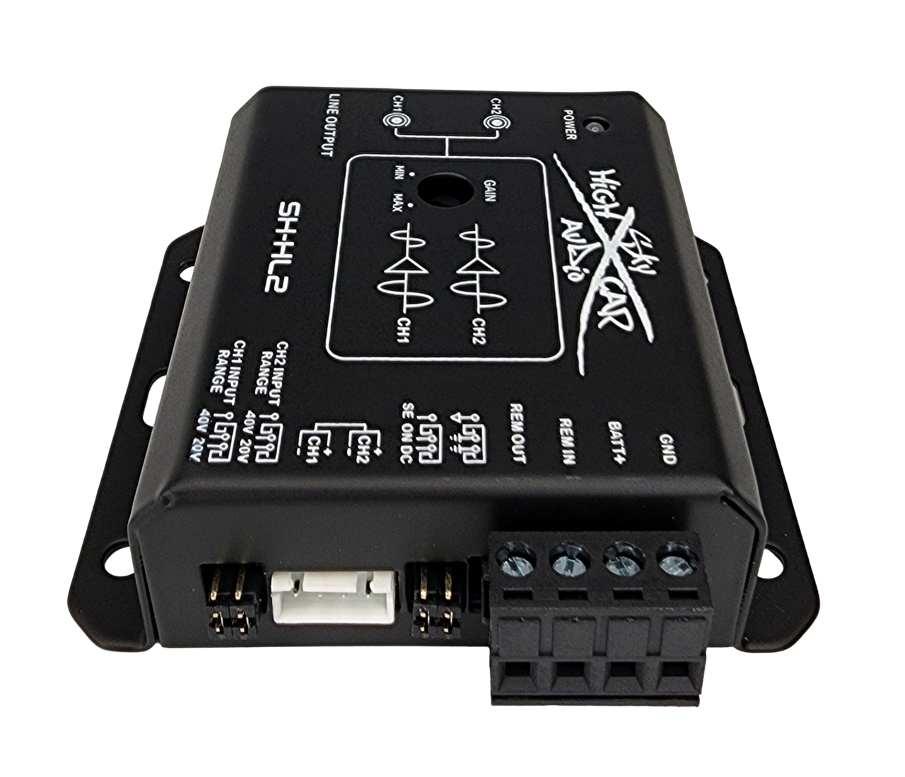 Sky High Car Audio 2 Channel Hi To Low Converter Sky High Car Audio 2 Channel Hi To Low Converter