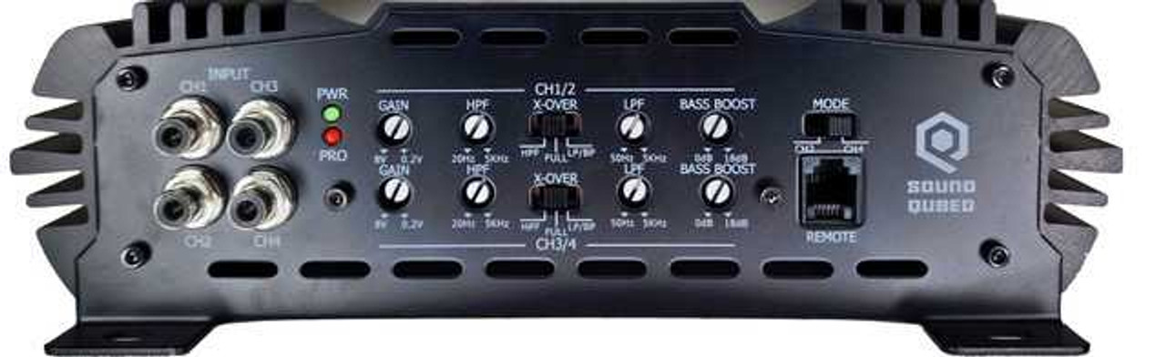 B Stock SoundQubed Q4-150 4 Channel Amplifier SoundQubed