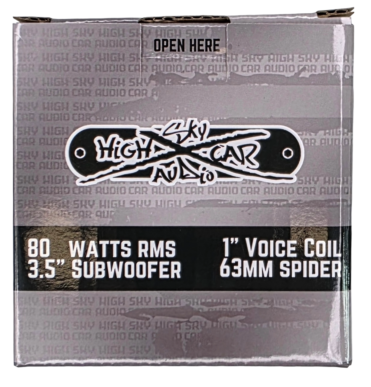 Sky High Car Audio FXXL 3.5" Ferrite Mini Subwoofer