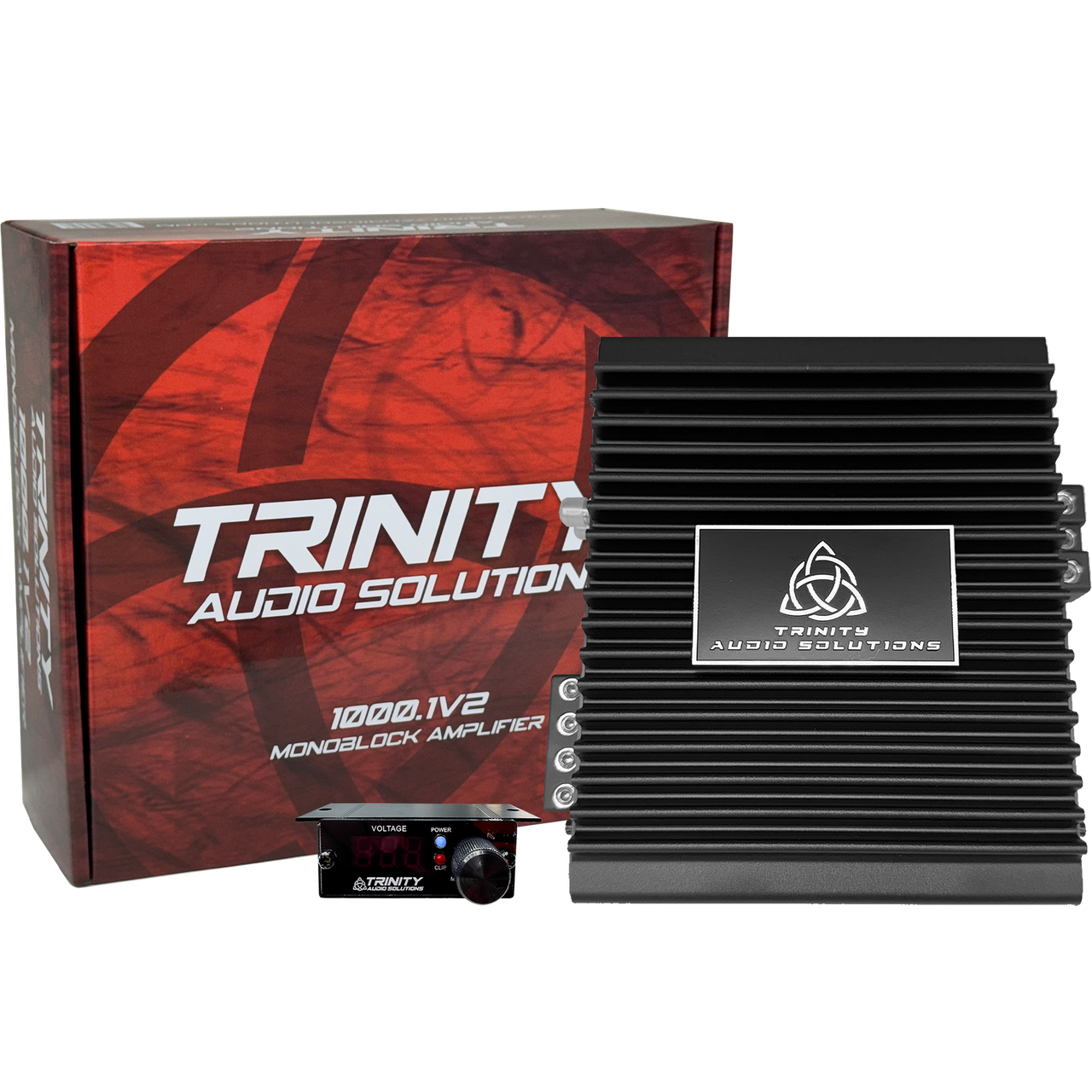 Trinity Audio Solutions 1000.1v2 1,000 Watt D Class Monoblock Amplifier Trinity Audio Solutions