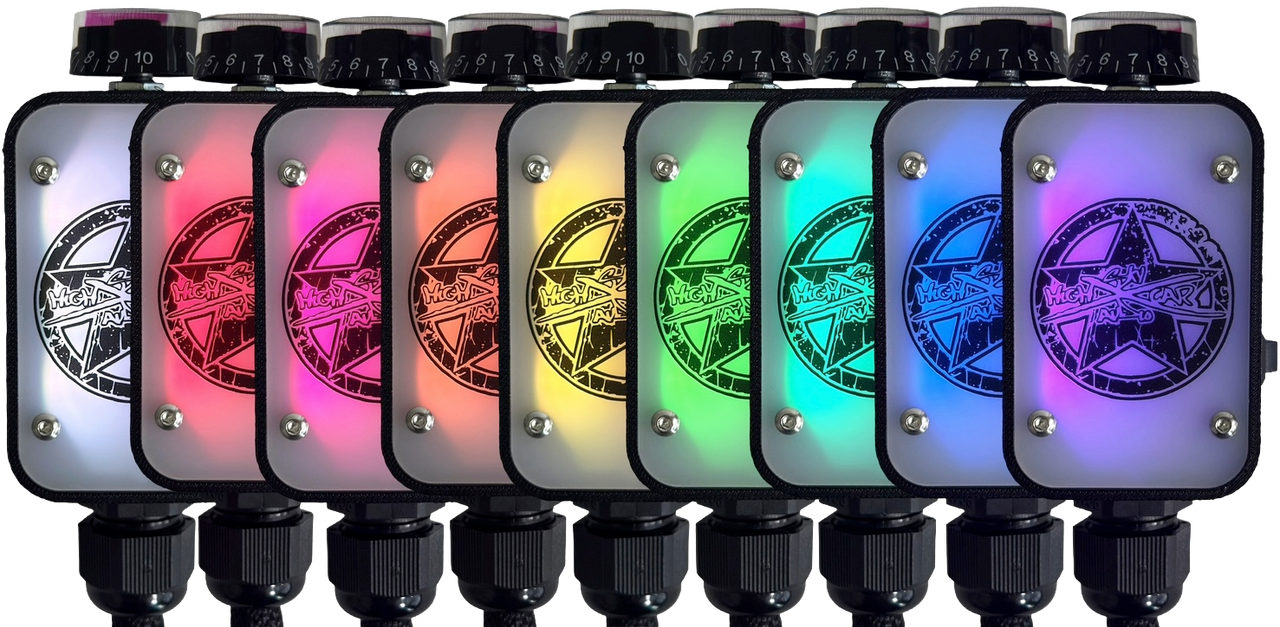 Sky High Car Audio Premium V2 Bass Knob with Voltmeter and RGB LEDs Sky High Car Audio