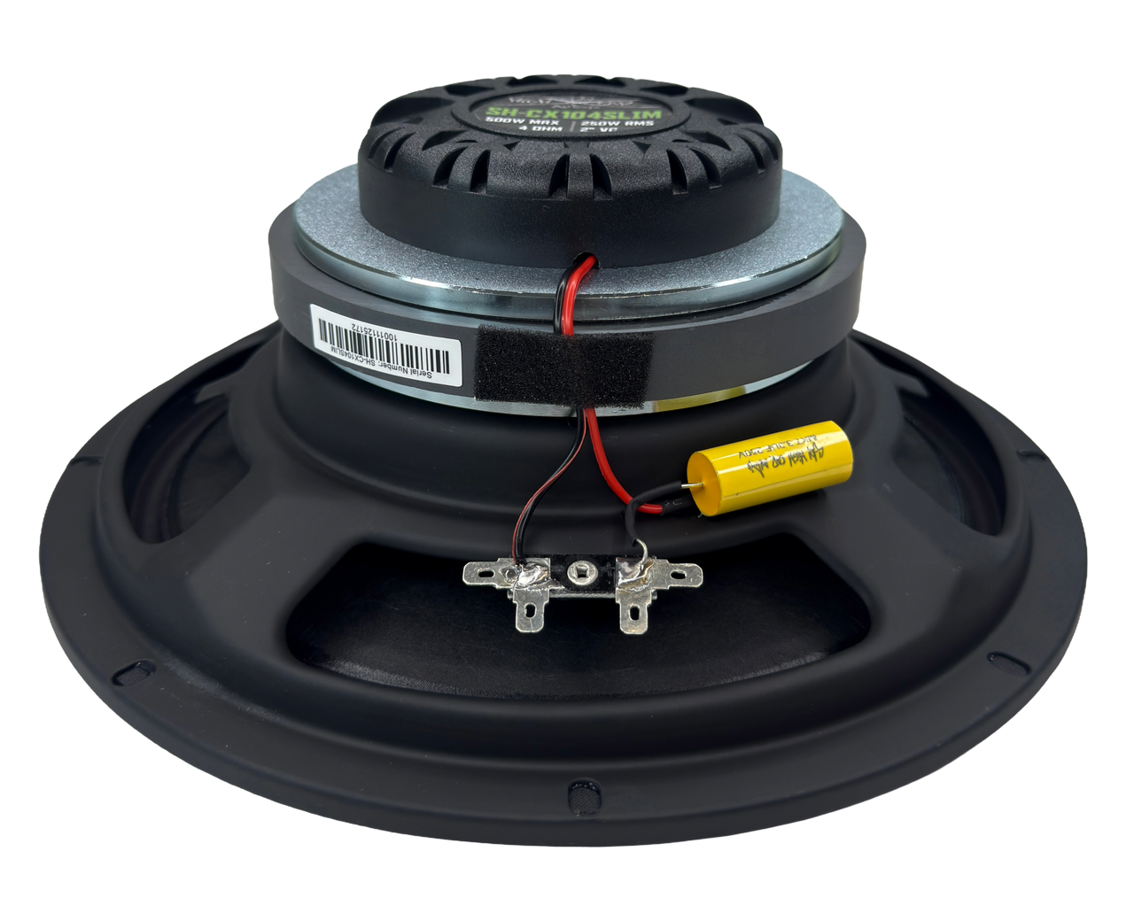 Sky High Car Audio SH-CX104SLIM 10" Slim Coaxial Speaker With Compression Driver Horn