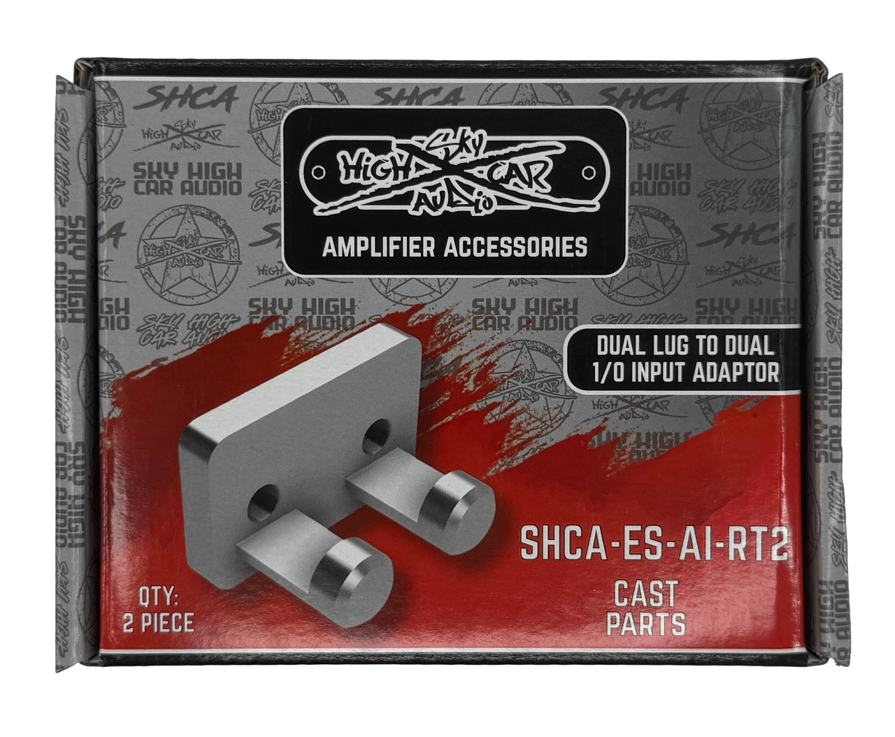 SHCA E-Series Dual Amplifier Input to 90° Ring Terminal Adapter