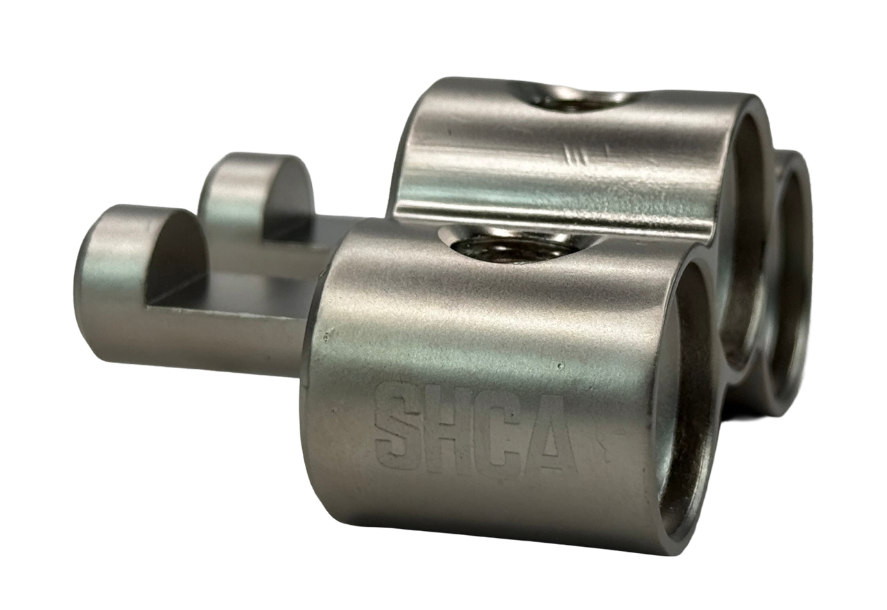 SHCA E-Series Dual Set Screw Amplifier Input Expansion Block