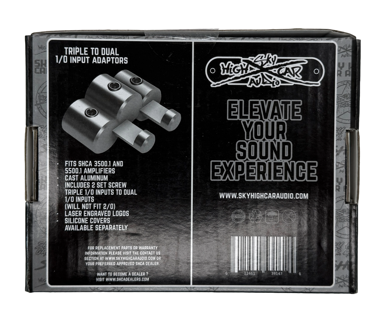 SHCA E-Series Dual Set Screw Amplifier Input Expansion Block