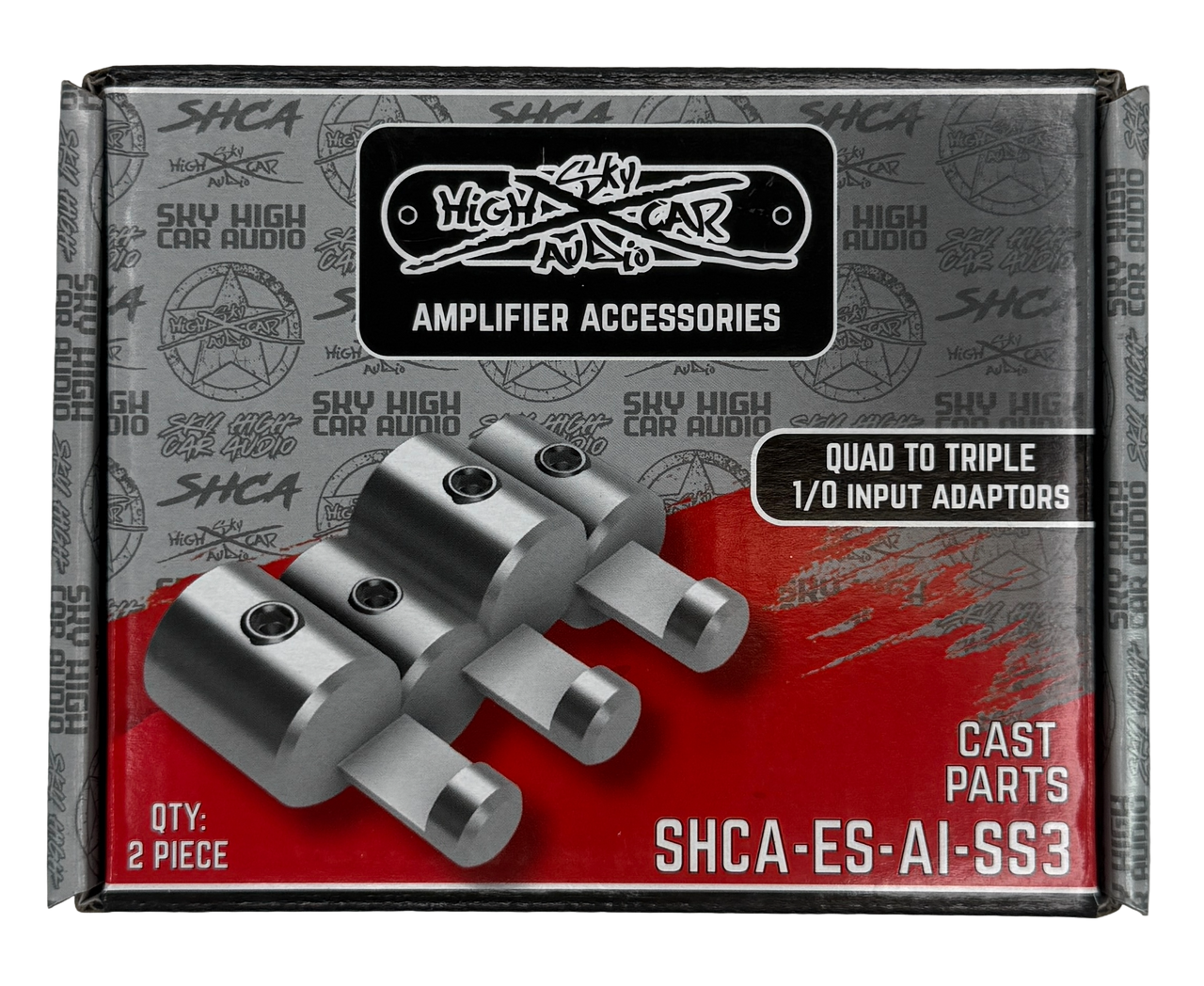 SHCA E-Series Triple Set Screw Amplifier Input Expansion Block