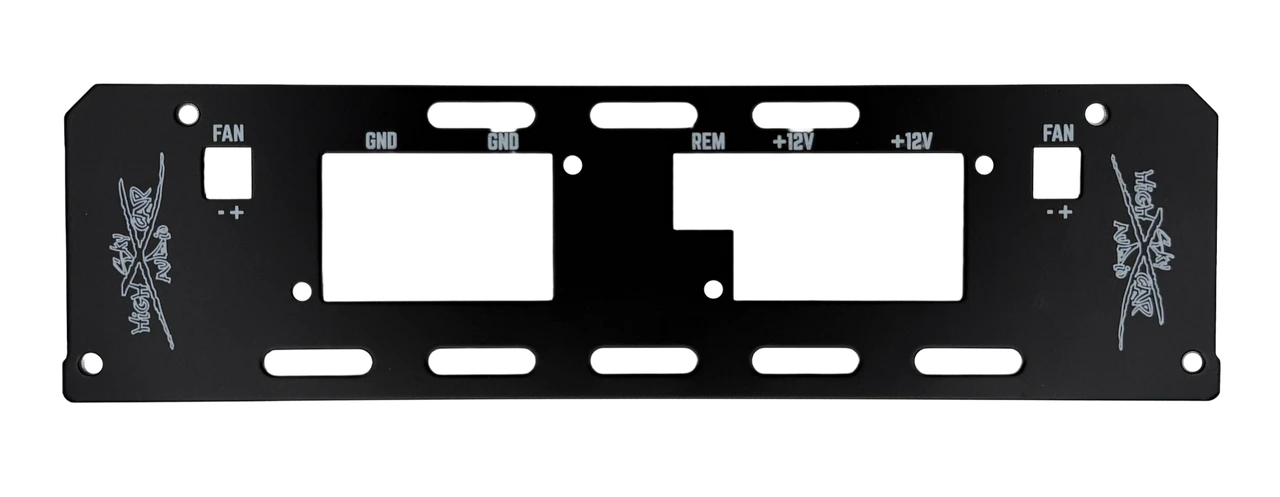 Sky High Car Audio Footless Amplifier End Caps 