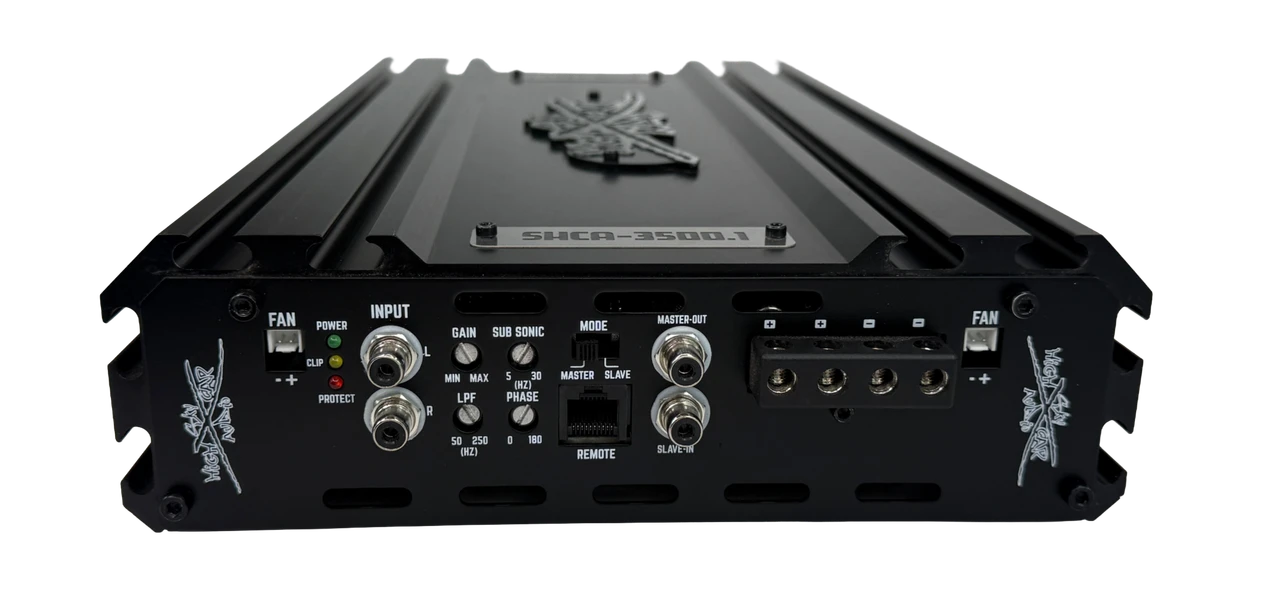Sky High Car Audio Footless Amplifier End Caps 