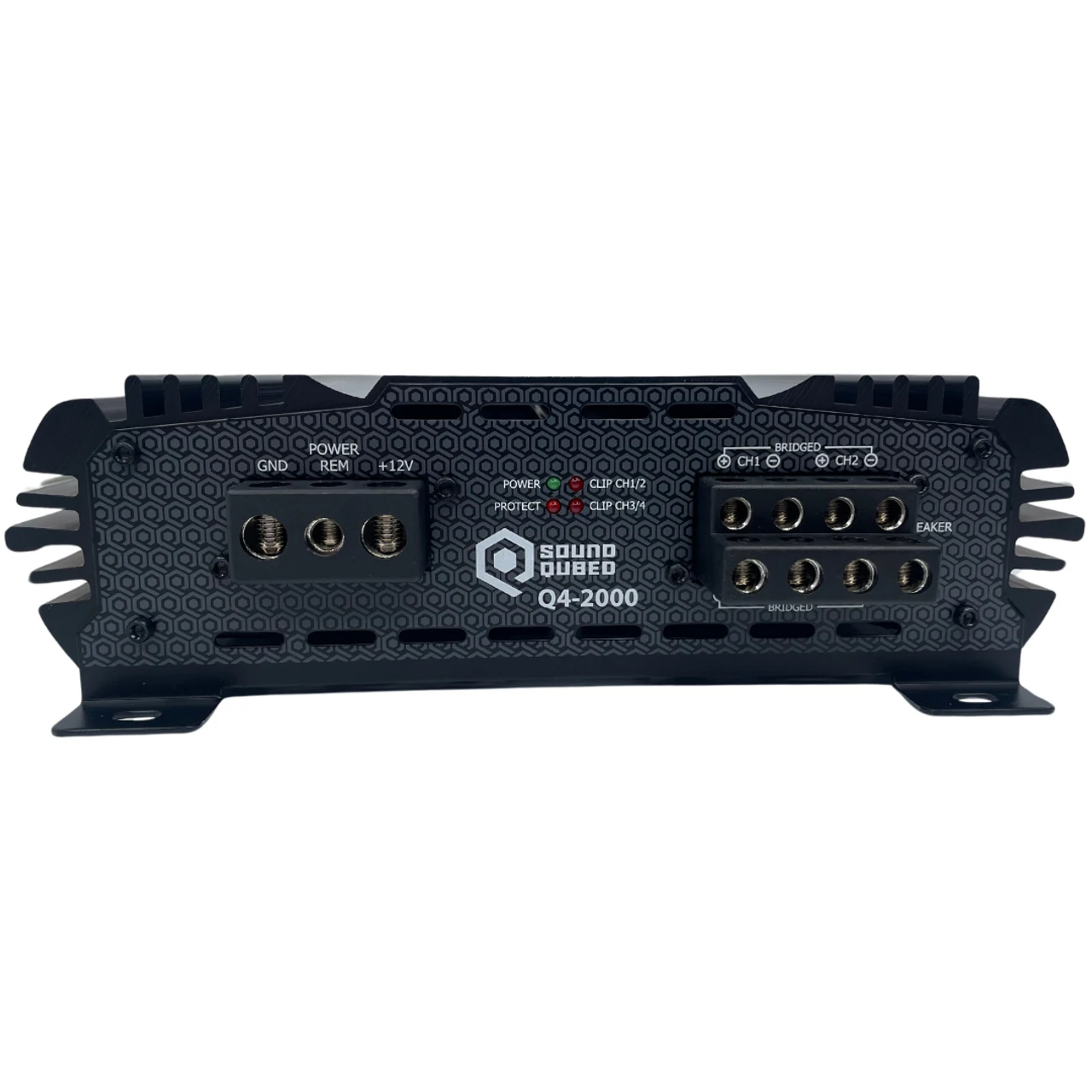 B Stock - SoundQubed 2000 Watt Q4-2000 Q series 4 Channel Amplifier SoundQubed
