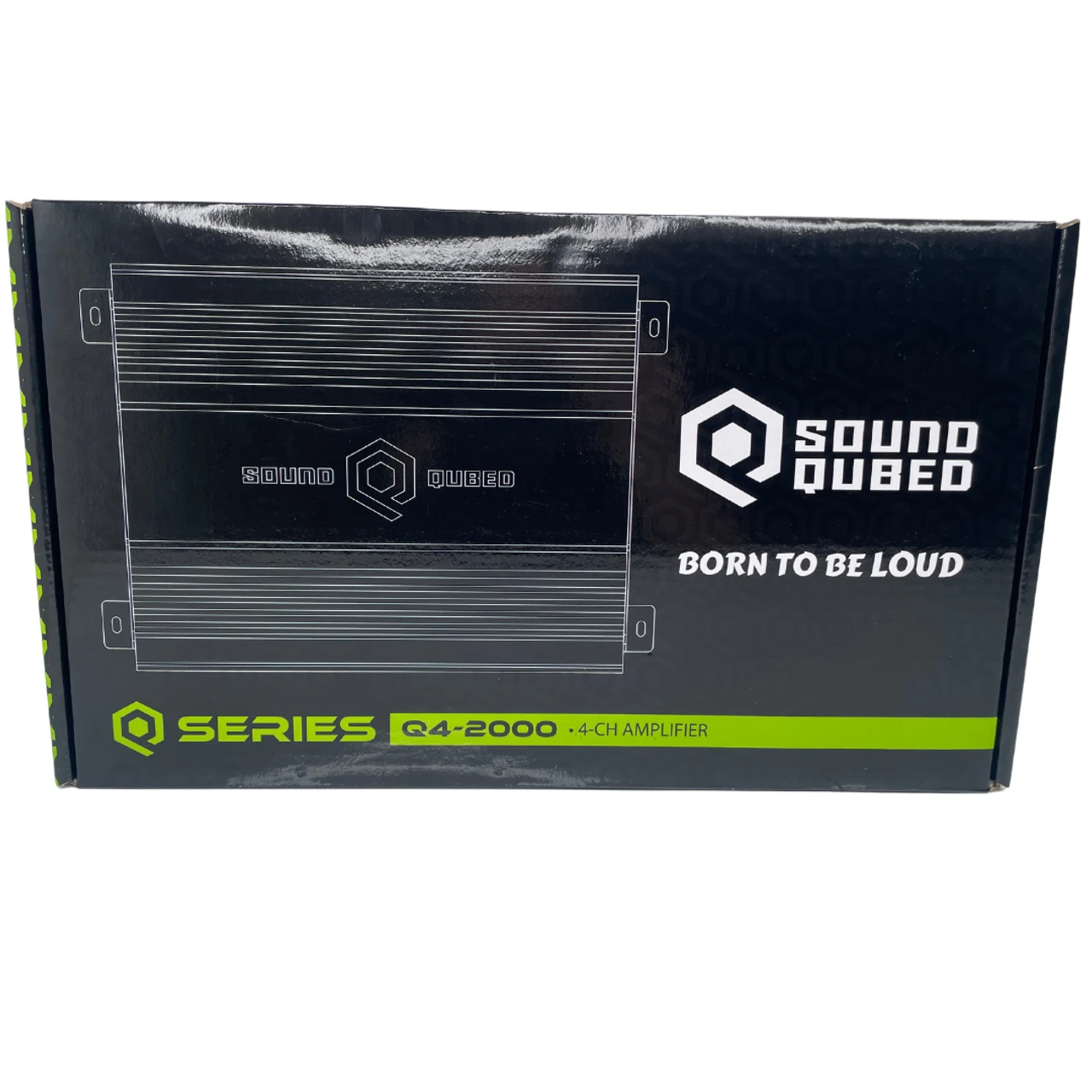 B Stock - SoundQubed 2000 Watt Q4-2000 Q series 4 Channel Amplifier SoundQubed