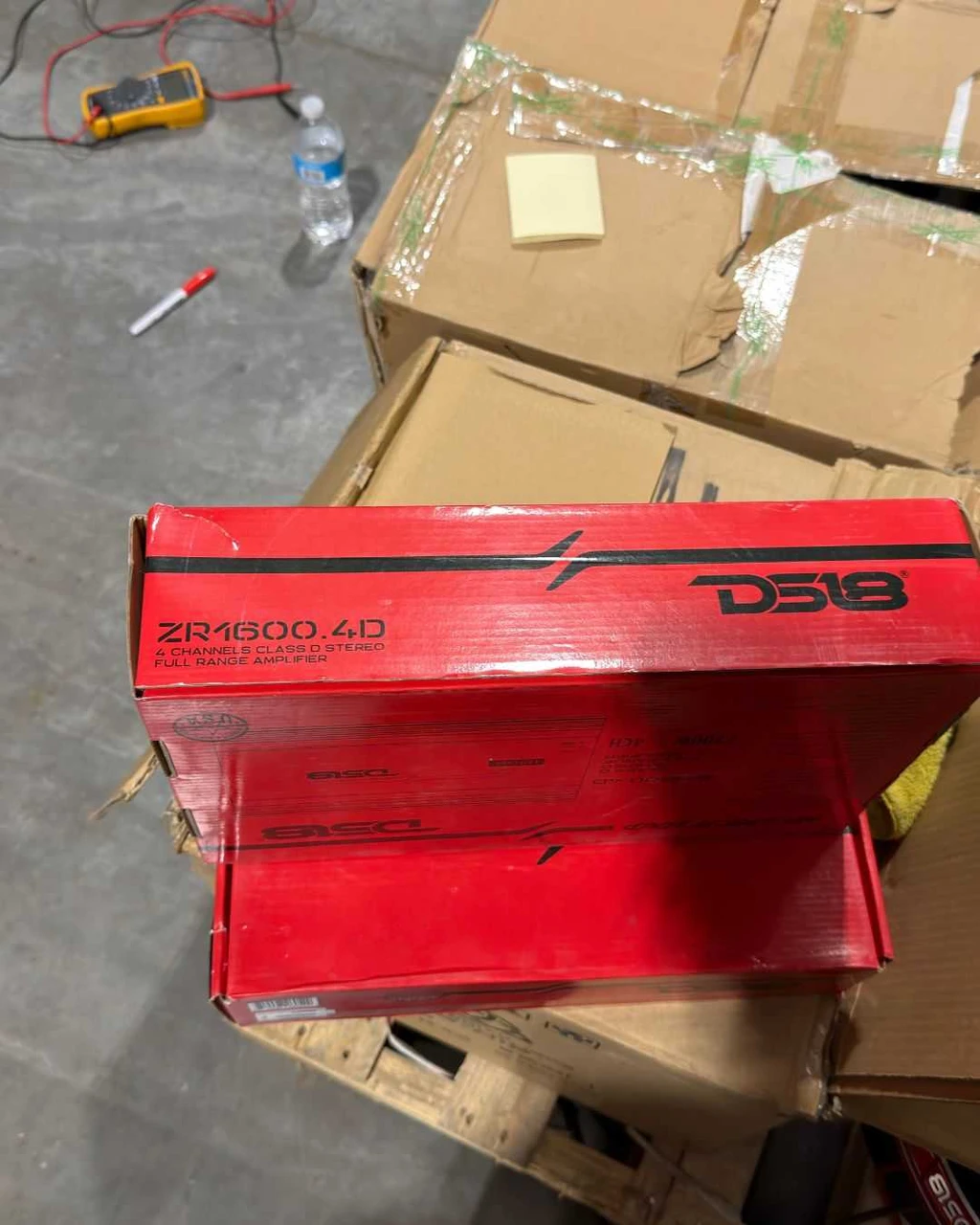 B Stock - DS18 ZR1600.4D amplifier DS18
