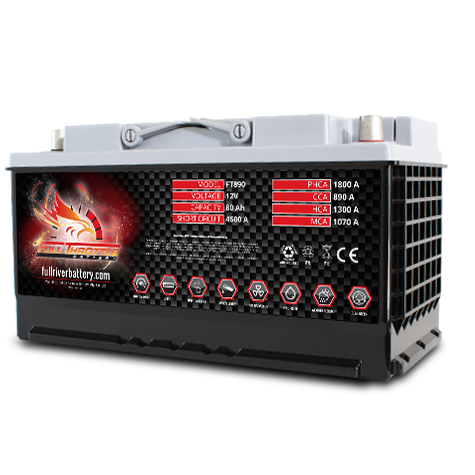 1AUTODEPOT BCI Group 49 Car Battery, 12V 95Ah Size H8