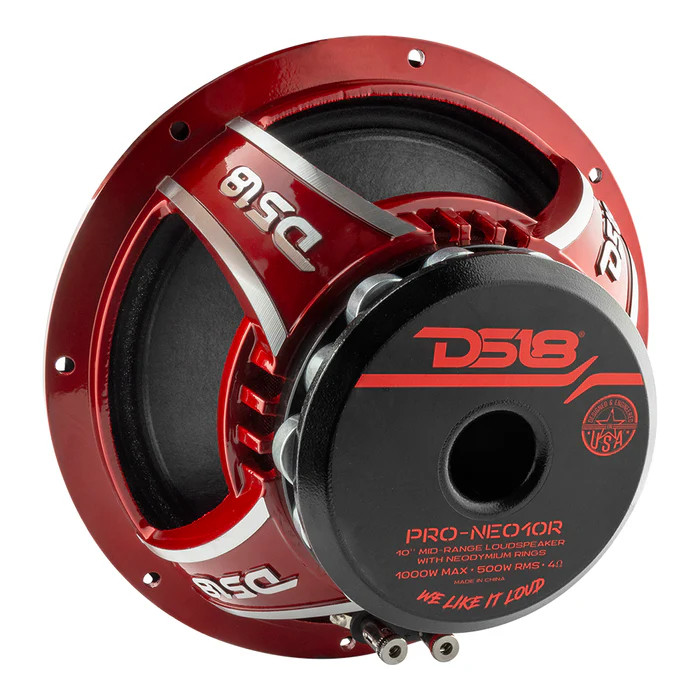 PRO NEO10R 1000W Mid Bass Neodymium Midrange 4 Ohm