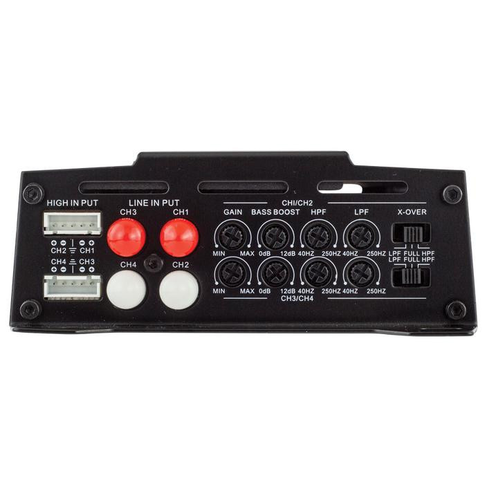 CANDY X4B COMPACT FULL RANGE CLASS D 4 CHANNEL AMPLIFIER 1600 WATTS