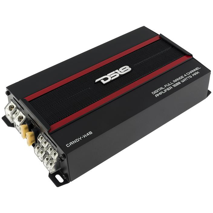 CANDY X4B COMPACT FULL RANGE CLASS D 4 CHANNEL AMPLIFIER 1600 WATTS