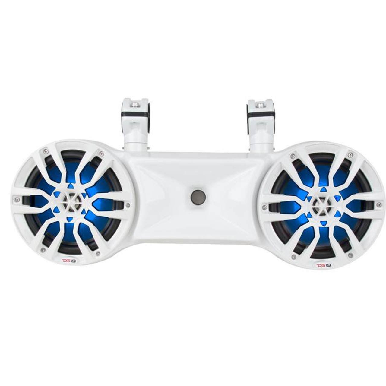 DS18 Hydro Dual 6.5" Double Wakeboard Pod Tower Speaker w/ 1.35" Driver & RGB LED Lights