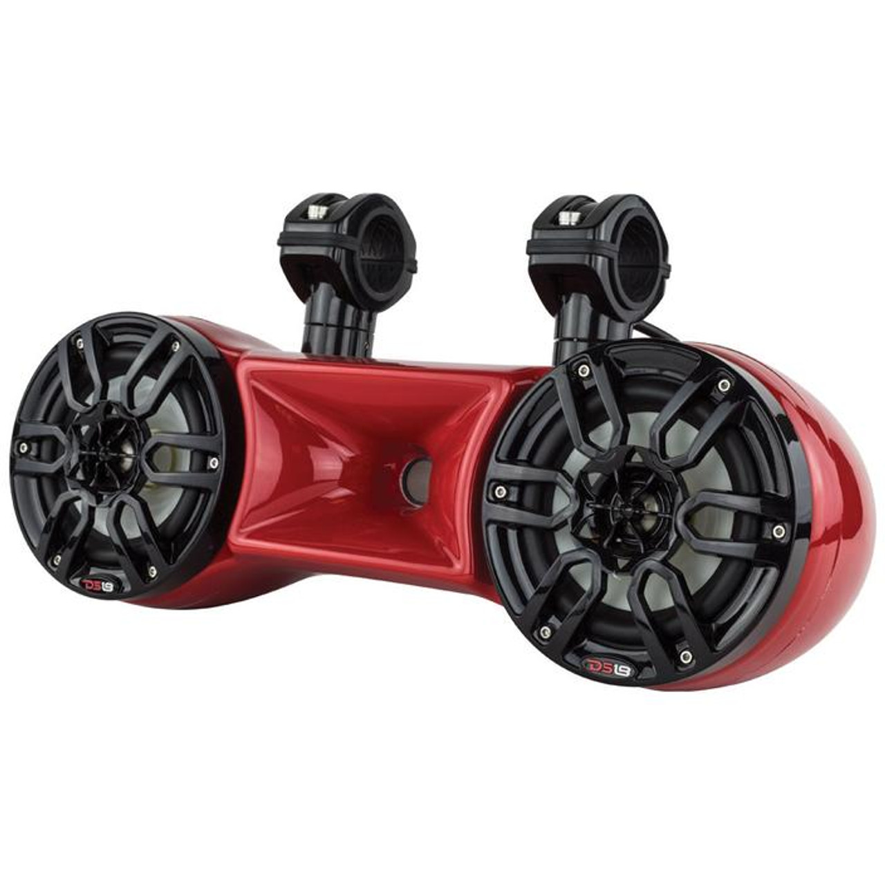 DS18 Hydro Dual 6.5" Double Wakeboard Pod Tower Speaker w/ 1.35" Driver & RGB LED Lights