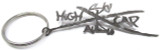 SHCA Keychain metal X logo 2.25"