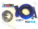 Sky High Car Audio 4 OFC Amp Kit