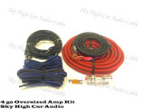 Sky High Car Audio 4 CCA Amp Kit Sky High Car Audio 4 CCA Amp Kit