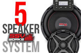 SSV Works Polaris General Complete 5-Speaker Plug-&-Play System