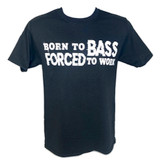 SHCA T-Shirt - Born to Bass - Black w/ White Logo