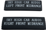 Sky High Car Audio Midrange Location Heat Shrink - 10 pack