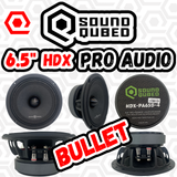 Soundqubed HDX Series Pro Audio Bullet 6.5" Speaker (single)
