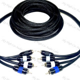 Sky High Car Audio Premium 4-Channel RCA 12ft-20ft