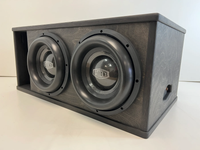 Gately Audio - 2 X 12" SUBWOOFER ENCLOSURE SUB BACK/PORT BACK 3.5 CF 