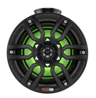 DS18 NXL-PS8 HYDRO 8" Pod 375W Speaker with Integrated RGB LED Lights (Pair) - Choice of White, Red or Black Pods