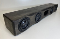 Gately Audio - DODGE CREW CAB 2019+ 4x 6.5” SUBWOOFER ENCLOSURE UNDER THE SEAT