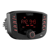 DS18 Marine Headunit LCD screen , 2 Zones, 4 volts Output, BT, RDS 4X40 Watts