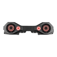 DS18 - Exclusive DS18 Overhead Plug & Play Bar System for JL/JLU, JT Jeeps (2x8" Speakers 2x Tweeters) Black - Unloaded
