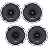 SHCA Pro Audio Package 4 MRB84 8" Midrange Speakers w/ Bullet 3200 Watts 4 ohm