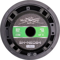 SHCA Pro Audio Package 4 NEO84 8" Neo Midrange Midbass Speakers 3200 Watts 4 ohm