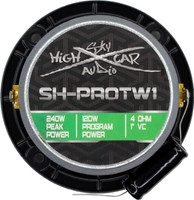 SHCA Pro Audio Package 4 EL64 6.5" Midrange Midbass Speakers & 4 PRO TW1 Tweeters