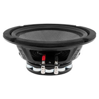 DS18 - PRO-CF8.4NR 8" Mid-Bass Loudspeaker Water Resistant Carbon Fiber Cone & Neo Ring Magnets 600 Watts 4-Ohms (Single)