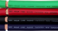 Sky High Car Audio CCA 4/0 XL Gauge - 100ft Spool