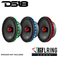 DS18 VISION 6x9" RGB LED Ring for Speaker and Subwoofers (single)