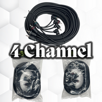 SoundQubed Twisted OFC 4-Channel RCA