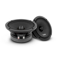 DS18 PRO-ZXI6.4BM 6.5" Mid-Range Loudspeaker with Bullet 600 Watts 4-Ohm