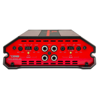 DS18 SXE-3000.4D Class D 4-Channel Full-Range Car Amplifier 200 x 4 RMS @4 OHM 3000 Watts - Red