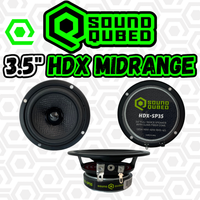 Soundqubed HDX Series 3.5" Midrange Speakers (Pair)