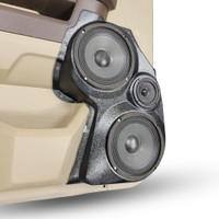 Custom Speaker Pods Dual 6-1/2″ + Single 3-1/2″ for Front Door 09-18 Dodge Ram/Ram Classic Speaker Pods Custom Speaker Pods