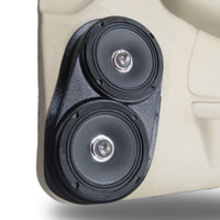 Custom Speaker Pods Dual 6-1/2″ for Front Door 07-09 GM Full Size Truck Upper Handle Speaker Pods Custom Speaker Pods
