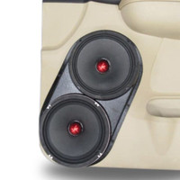 Custom Speaker Pods Dual 8″ for Front Door 07-09 GM Full Size Truck Upper Handle Speaker Pods Custom Speaker Pods